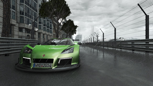 Gumpert Apollo at the Azure Circuit.