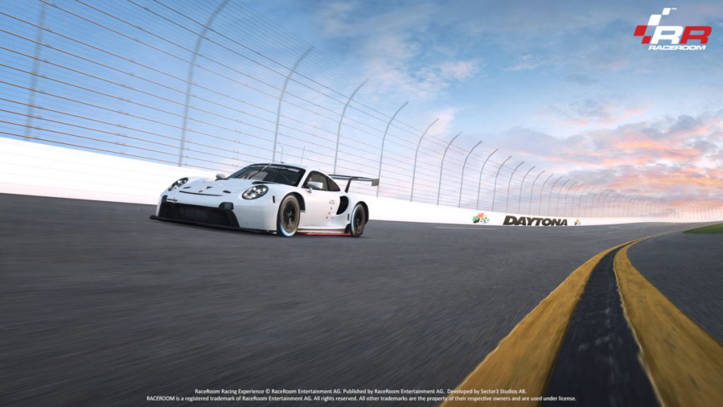 New content in 2020 with the Daytona Speedway and Porsche 911 RSR coming to RaceRoom