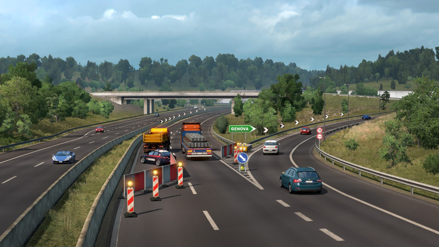 ETS 2: FH Tuning Pack and Operation Genoa Bridge - ORD