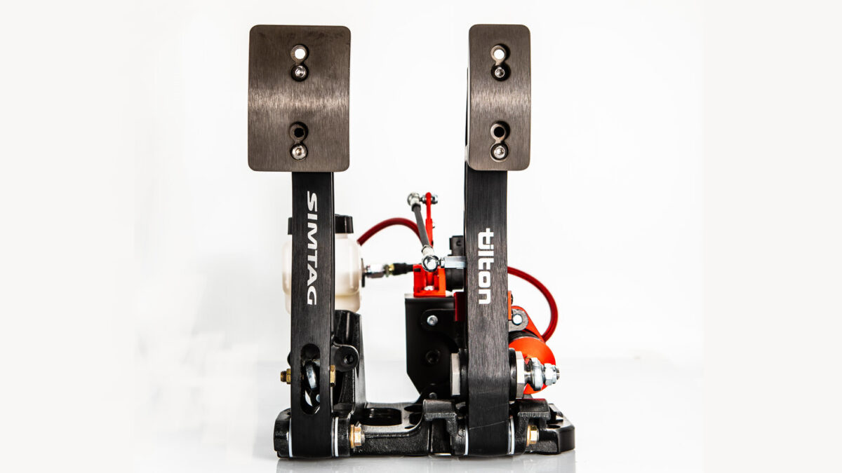 The Simtag Hydraulic 2 Pedal Racer Edition has launched for pre-orders