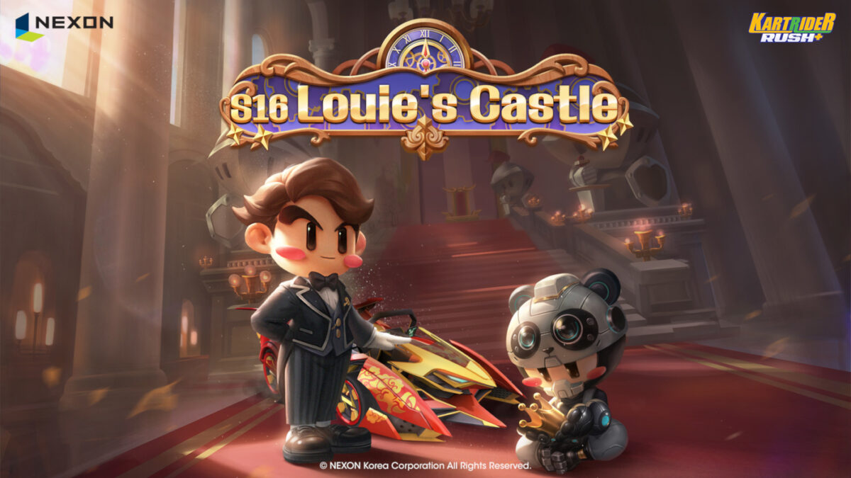 The KartRider Rush+ Season 16 Louie's Castle Update arrives