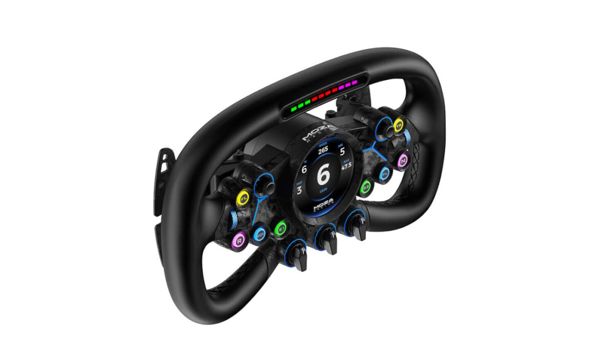 The Moza Vision GS sim racing wheel