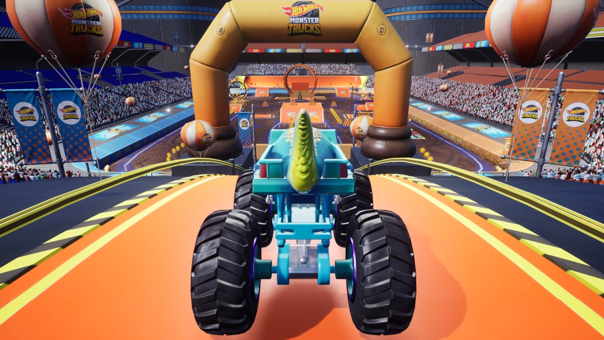 Hot Wheels Monster Trucks: Stunt Mayhem comes from developers 3D Clouds and puiblishers GameMill