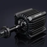 The new Fanatec ClubSport DD Shaft Extension adds 160mm between wheel and base