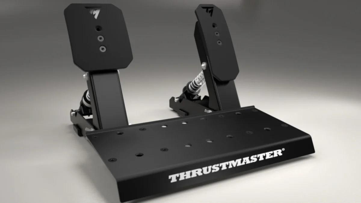 The new modular and upgradeable Thrustmaster Raceline Pedals LTE revealed at Gamescom 2024